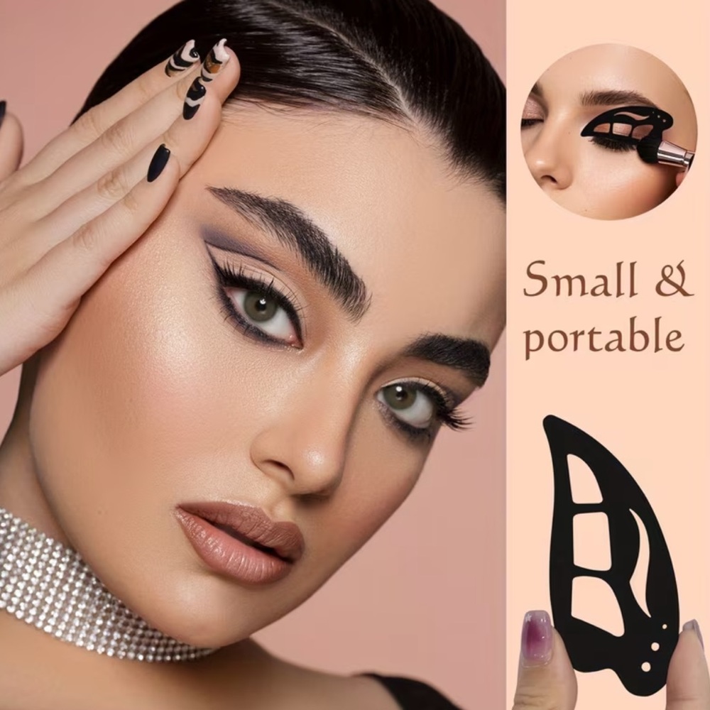 🔵 2pcs Eyeshadow Tools Eye Makeup Assistant NEW womens makeup - Picture 4 of 7